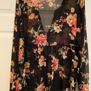 Floral blouse